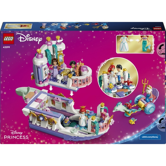 LEGO® Disney Ariels Royal Wedding Boat (43299) image 8