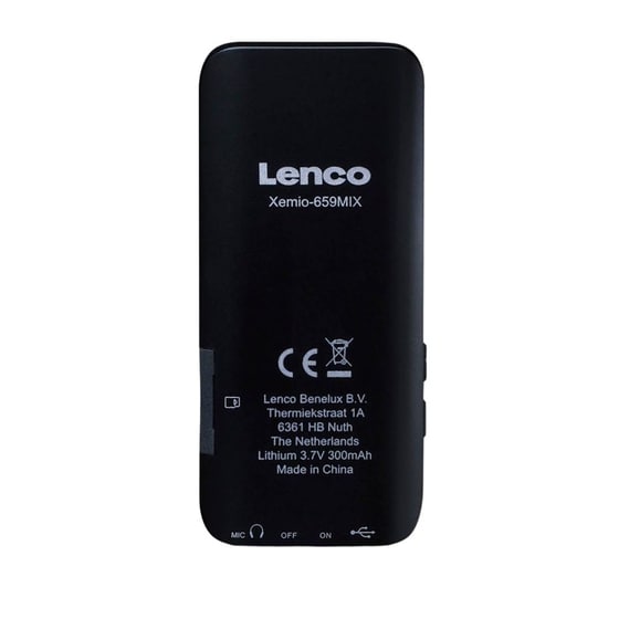 Mp4 Player Lenco Xemio 659bu Black-blue image 1