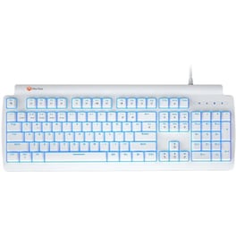 Meetion Mk600rd Gaming Μηχανικό Ενσύρματο Πληκτρολόγιο Λευκό (US)