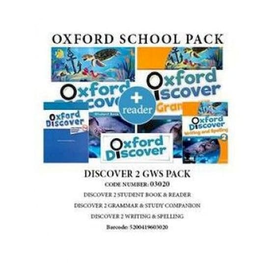 Discover 2 Grammar-Workbook-Student's Pack image 0