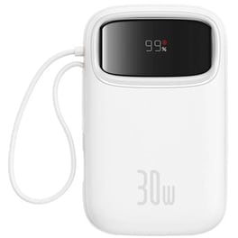Powerbank Baseus QPow 2 10.000mAh 30W - White