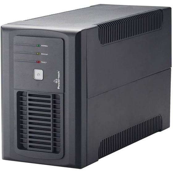 UPS POWERTECH PT-1900LIU Line Interactive 1900VA Μαύρο image 0