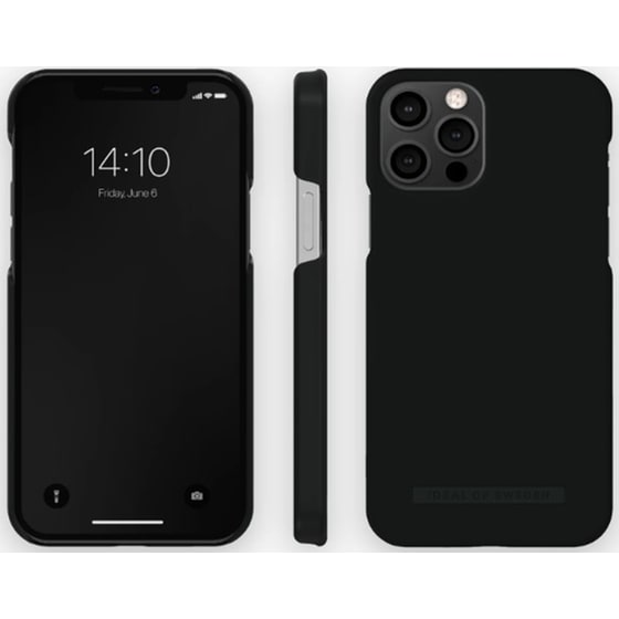 Θήκη Apple iPhone 12 Pro Max - iDeal of Sweden Fashion Seamless - Coal Black image 1