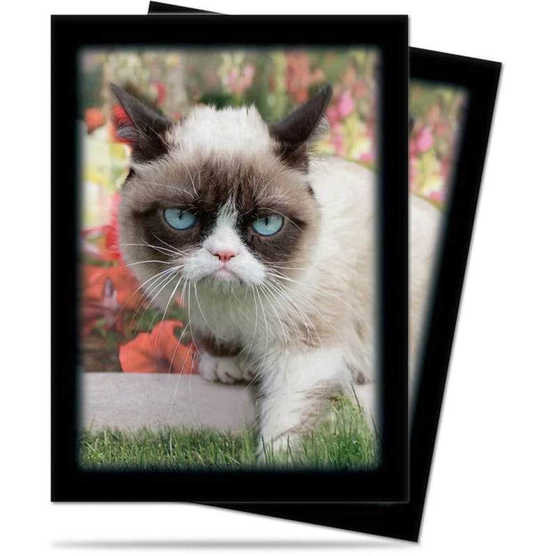 Ultra Pro Grumpy Cat Flowers Sleeves 50 Τμχ