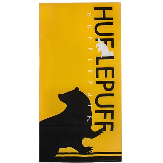 Πετσέτα Θαλάσσης Hufflepuff - Harry Potter (140 X 70 Cm) image 0