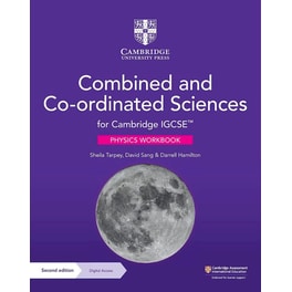 Cambridge Igcse™ Combined And Co-Ordinated Sciences Physics Workbook with Digital Access (2 Years)
