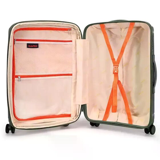 Βαλίτσα&nbsp;Μεσαία&nbsp;Amber&nbsp;Λαδί&nbsp;65cm image 13