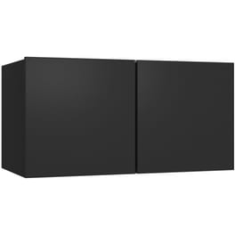 Έπιπλο Τηλεόρασης VidaXL από Μοριοσανίδα 60x30x30cm - Μαύρο