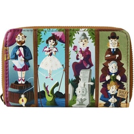 Πορτοφόλι Loungefly - Disney - Haunted Mansion - Portraits Zip Around Wallet (WDWA2666)