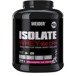 Πρωτεΐνη Weider Isolate Whey 100 Cfm Φράουλα - 908gr