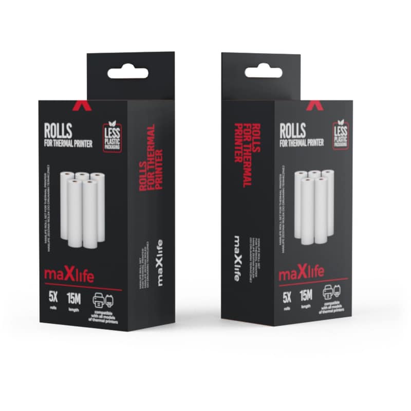 ΧΑΡΤΟΤΑΙΝΙΑ ΘΕΡΜ. MAXLIFE ROLL SET