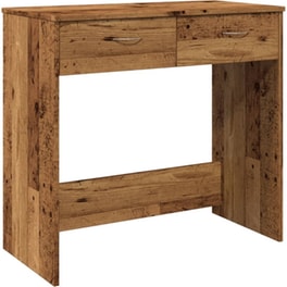 Γραφείο VidaXL από Επεξεργασμένο Ξύλο 80x40x75 cm - Όψη Παλαιού Ξύλου