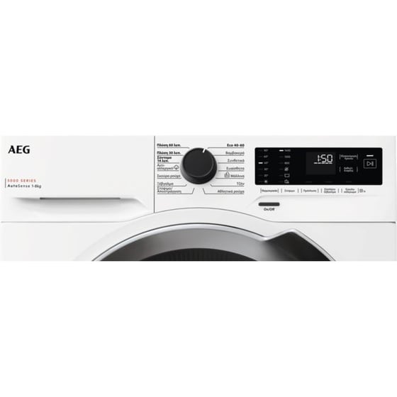 AEG LF5Z48BG 8 kg 1.400 Στροφές Λευκό Πλυντήριο Ρούχων image 2
