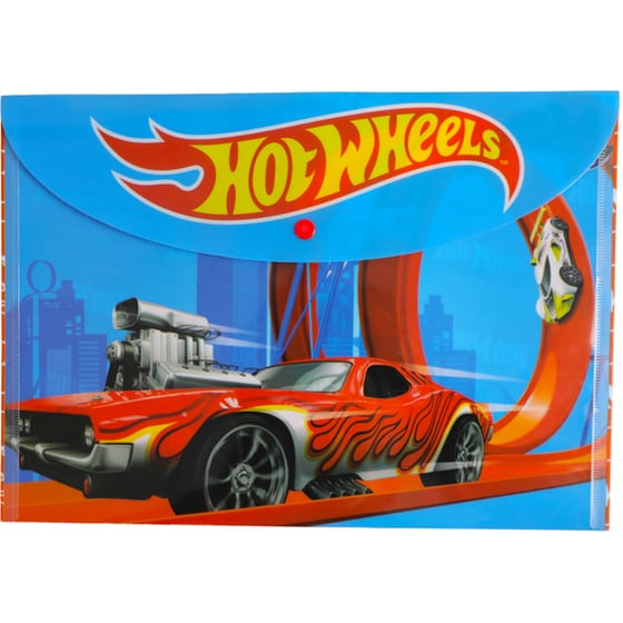 Φάκελος Gim με Κουμπί A4 Hot Wheels image 0