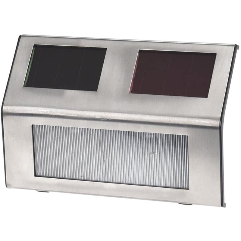 SPITISHOP Ηλιακές Απλίκες Spitishop Κ-μ Dt2100250 14.5x9x10cm 4Τμχ - Θερμό Λευκό