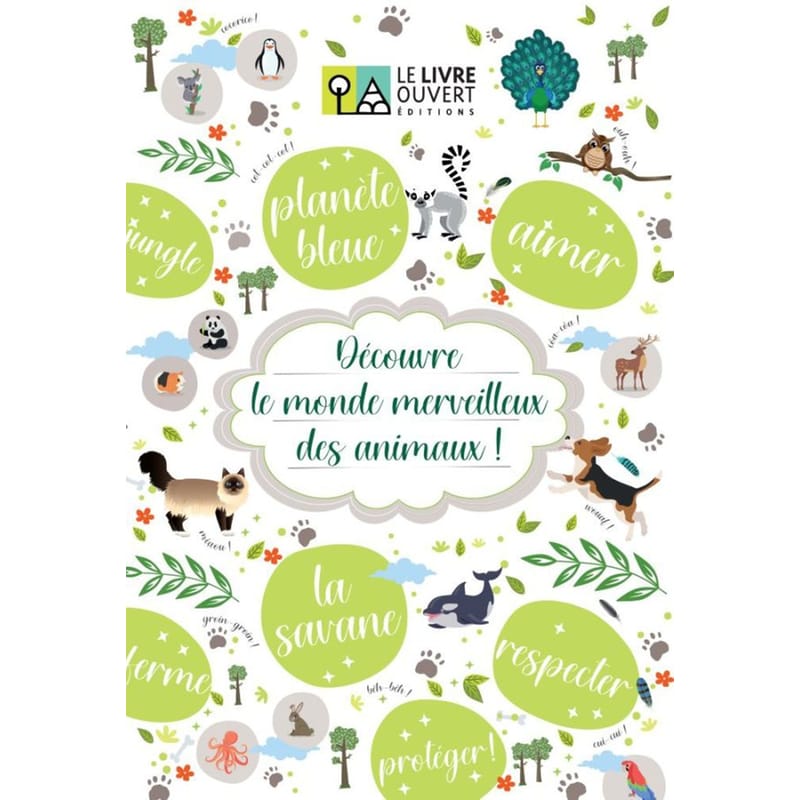 Decouvre Le Monde Merveilleux Des Animaux (A1;A2)