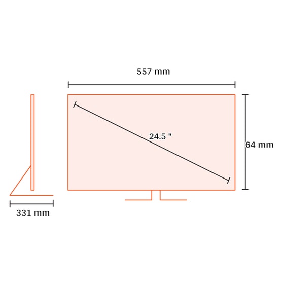 Philips 25M2N5200U/00 Gaming 24.5" Full HD IPS Flat 390 Hz 1 ms image 2