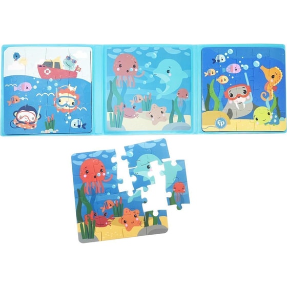 Fisher-Price Βιβλιαράκι-Παζλ Φιλαράκια της Θάλασσας image 2