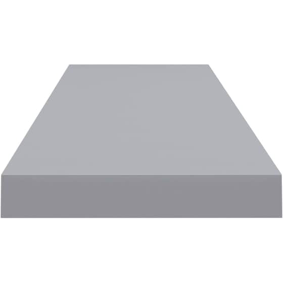 Ράφια Τοίχου VidaXL από MDF 90x23.5x3.8 cm 4 Τμχ - Γκρι image 4