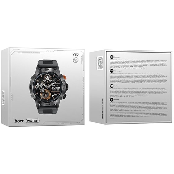 Smartwatch Hoco Y20 - Μαύρο image 2
