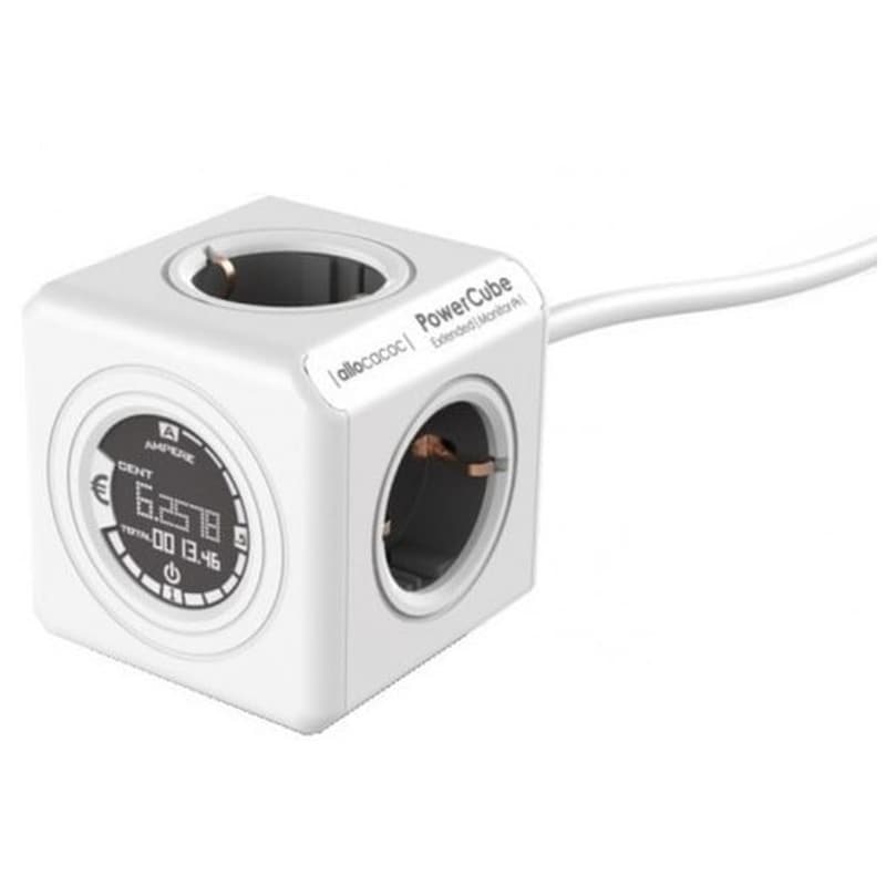 POWERCUBE Πολύπριζο Allocacoc Powercube Extended Monitor 1.5m