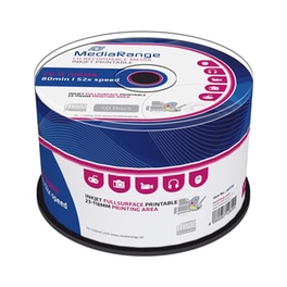 Δίσκοι CD/DVD MediaRange CD-R 700MB 50τμχ