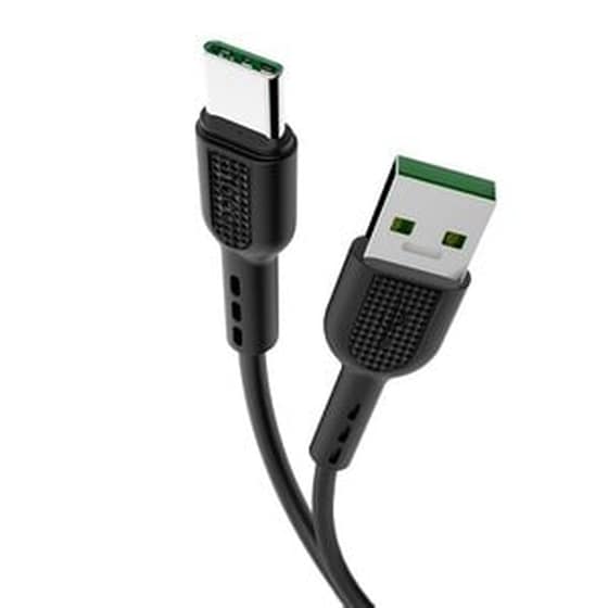 Καλώδιο δεδομένων Hoco X33 Surge Usb to Usb-C 5A 1m - Black image 0