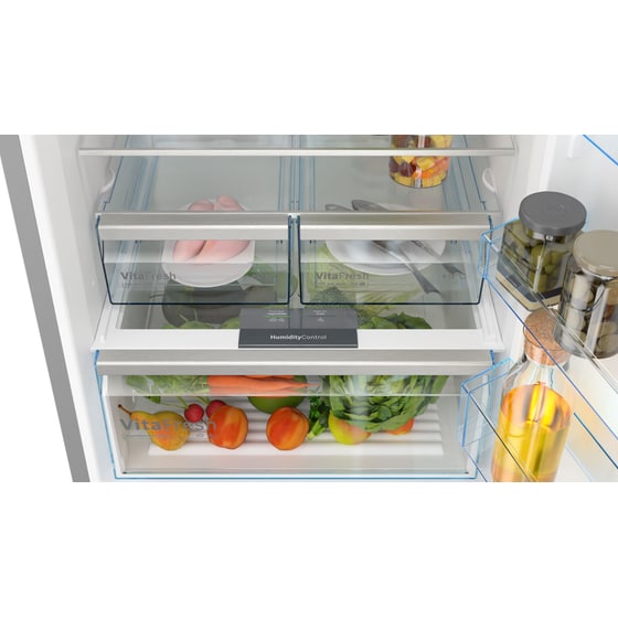 BOSCH KGN56XIER No Frost 508 Lt Brushed Steel Antifinger Ψυγειοκαταψύκτης image 5