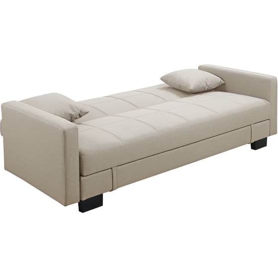 Τριθέσιος Καναπές Woodwell Cappuccino Kelso Ε9928.3 197x81cm - Μπεζ image 2