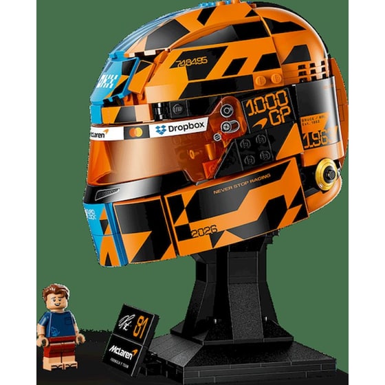 LEGO® Editions McLaren Mastercard F1® Team Oscar Piastri Helmet (43017) image 10