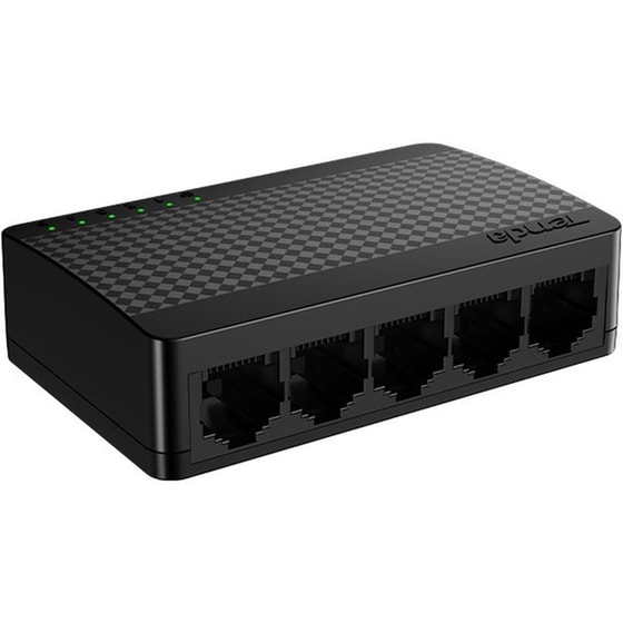 Tenda SG105M Network Switch Unmanaged L2 5-Port Gigabit Ethernet image 1