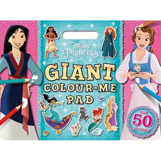 Disney Princess: Giant Colour-Me Pad image 0