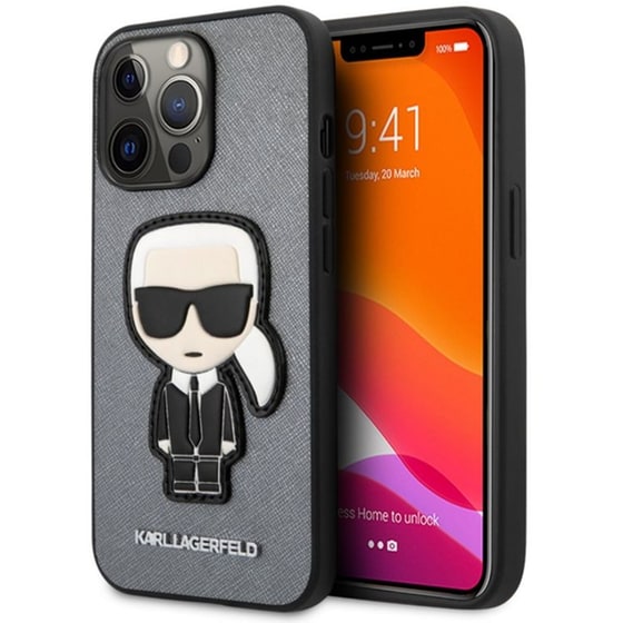 Θήκη Apple iPhone 13 Pro - Karl Lagerfeld - Ασημί image 0