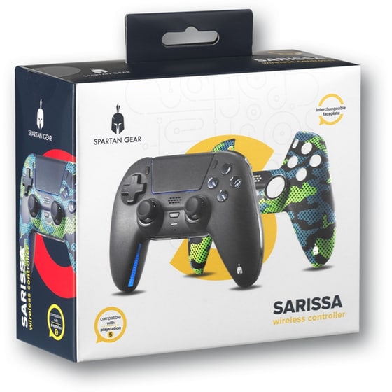 Spartan Gear Sarisa Ασύρματο Χειριστήριο PS5 - Μαύρο image 6