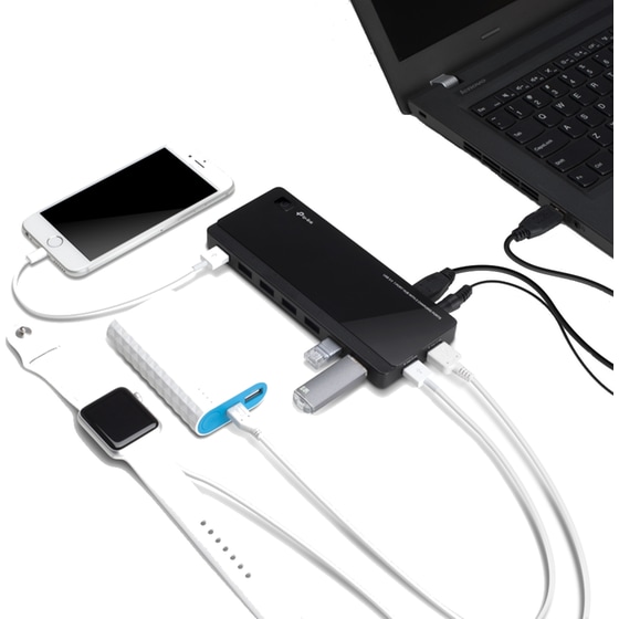 TP-Link UH720 USB Hub 7-Port USB 3.0 συμβατό με USB-A image 2