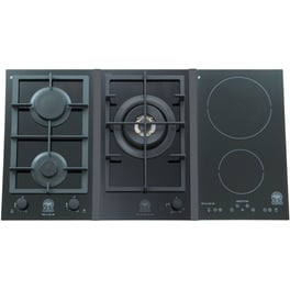 LA GERMANIA P953CILAGVN (GPL) 91.5cm Μαύρο Εστία Μεικτή Υγραερίου Αυτόνομη