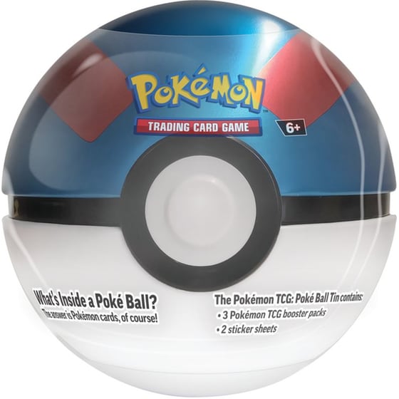 Κάισσα Κάρτες Pokémon Ball Tin 2024 (5 Σχέδια) image 1