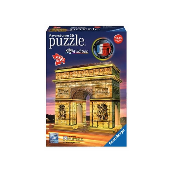 3D Παζλ Ravensburger Night Edition Η Αψίδα (216 Κομμάτια) image 0