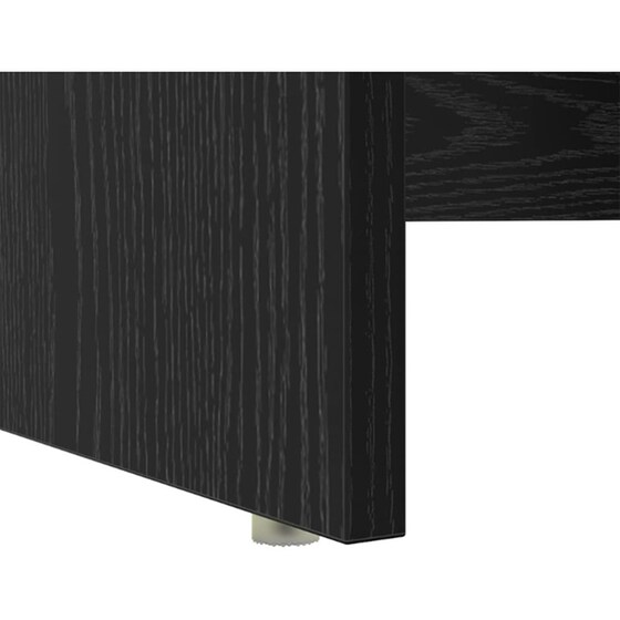 Γραφείο VidaXL από Επεξεργασμένο Ξύλο 120,5x44x88,5 cm - Μαύρη Οξιά image 8