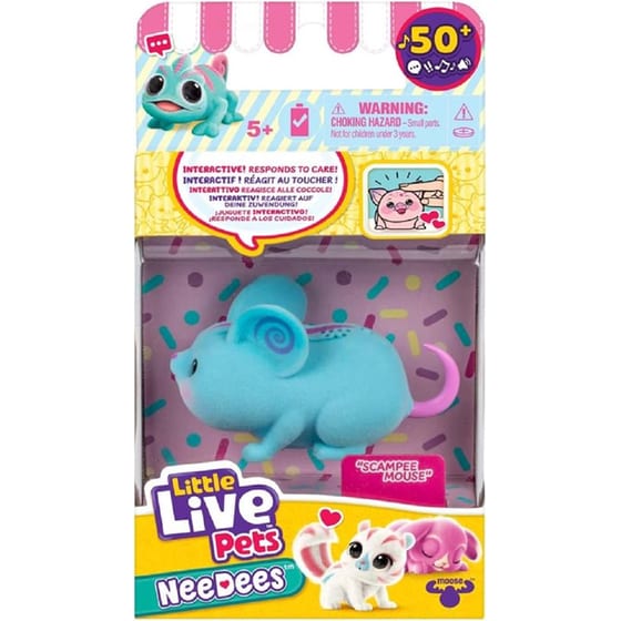 Ηλεκτρονικό Ζωάκι Little Live Pets NeeDees Series 2 - Τυχαία Επιλογή image 0