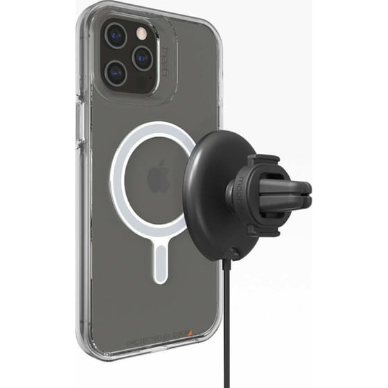 Ασύρματος Φορτιστής Mophie Snap Plus Vent Mount MagSafe 15W USB-C - Black image 4