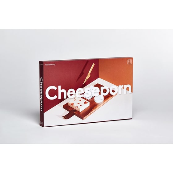 Δίσκος Σερβιρίσματος DoIY Cheeseporn 37x23x4cm Καφέ image 7