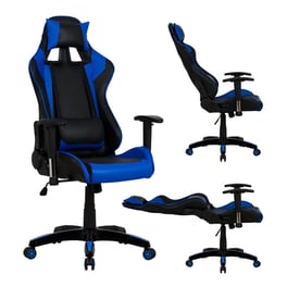 Gaming Καρέκλα Zayn Homemarkt - Μπλε/Μαύρο