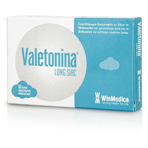 Συμπλήρωμα για τον Ύπνο Valetonina - 60 ταμπλέτες image 0