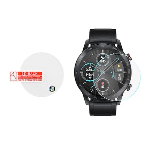 Προστασία Οθόνης Volte-Tel Full Cover Tempered Glass για Honor Magic Watch 2 46mm image 0