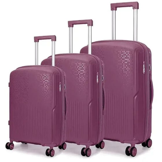 Σετ Βαλίτσες&nbsp;Amber&nbsp;Μωβ image 0