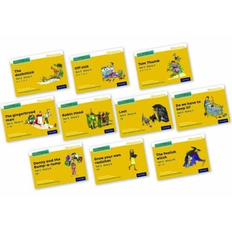 Read Write Inc. Phonics: Yellow Set 5 Core Storybooks (Mixed Pack of 10)
