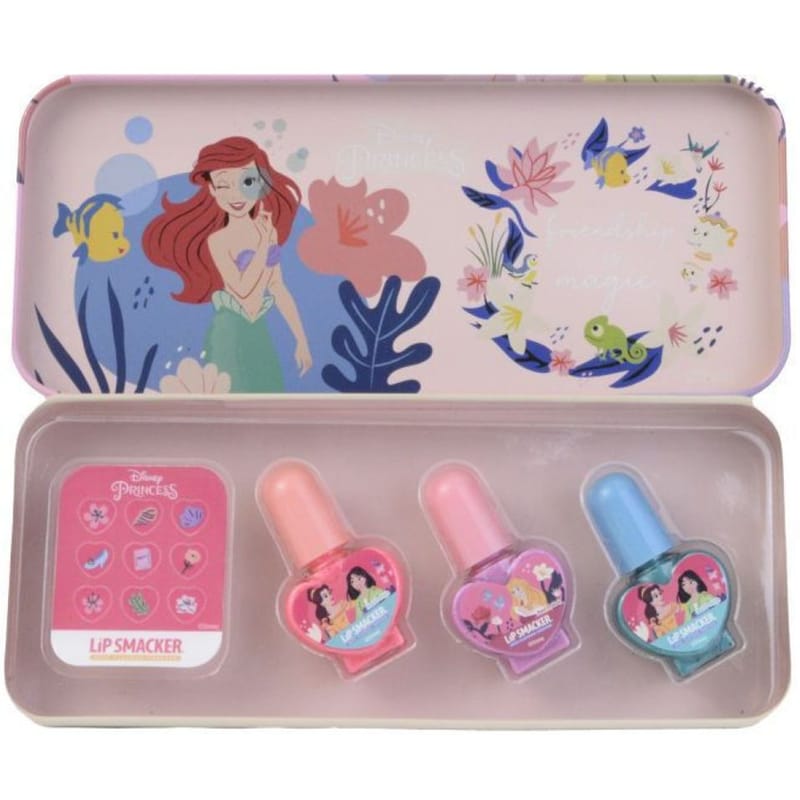 MARKWINS Lip Smacker Disney Princess: Nail Polish Tin (1510677e)