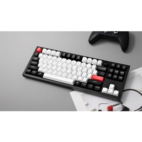 Keychron Q3H-M1 Custom Hall Effect Ασύρματο Bluetooth Μηχανικό Πληκτρολόγιο Purple Switch (US) image 2