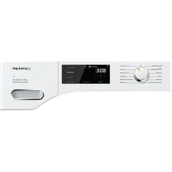 MIELE TWF760WP 8 kg A+++ Με Αντλία Θερμότητας Λευκό Στεγνωτήριο Ρούχων image 2